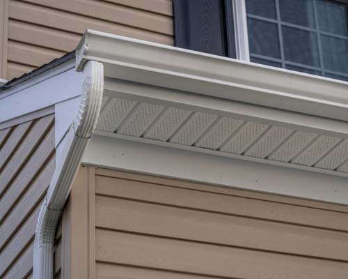 Residential home gutter
