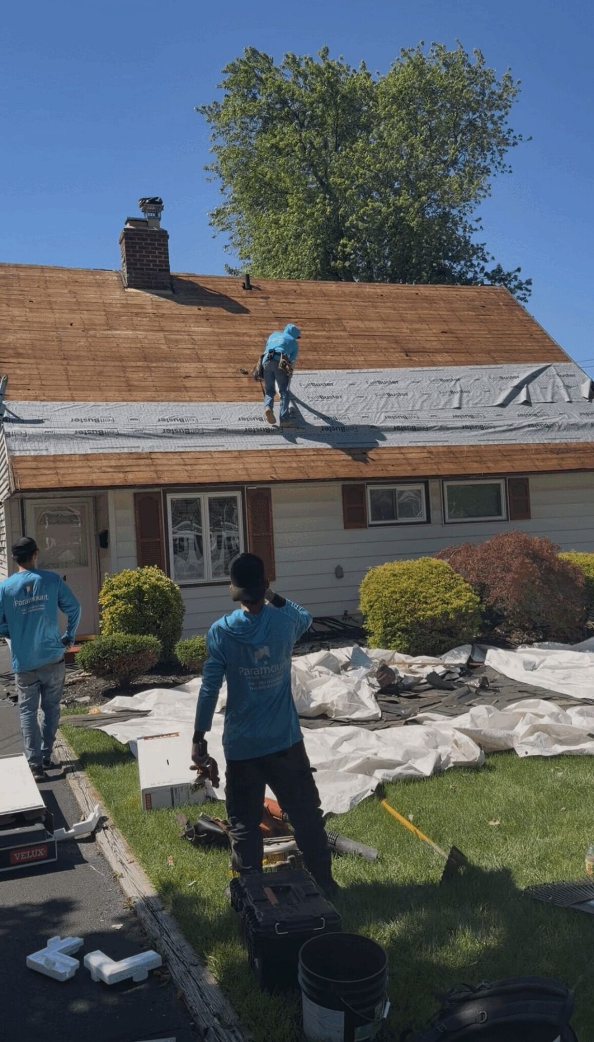 Paramount Home Solutions Replaces A Full Roof On Howard Ave In Middlesex, New Jersey
