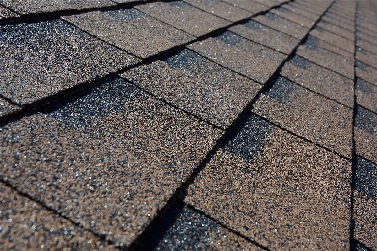 Synthetic slate roof