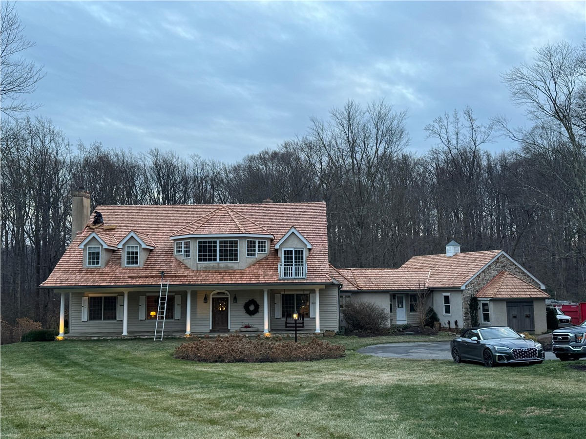 Cedar Roof Installation