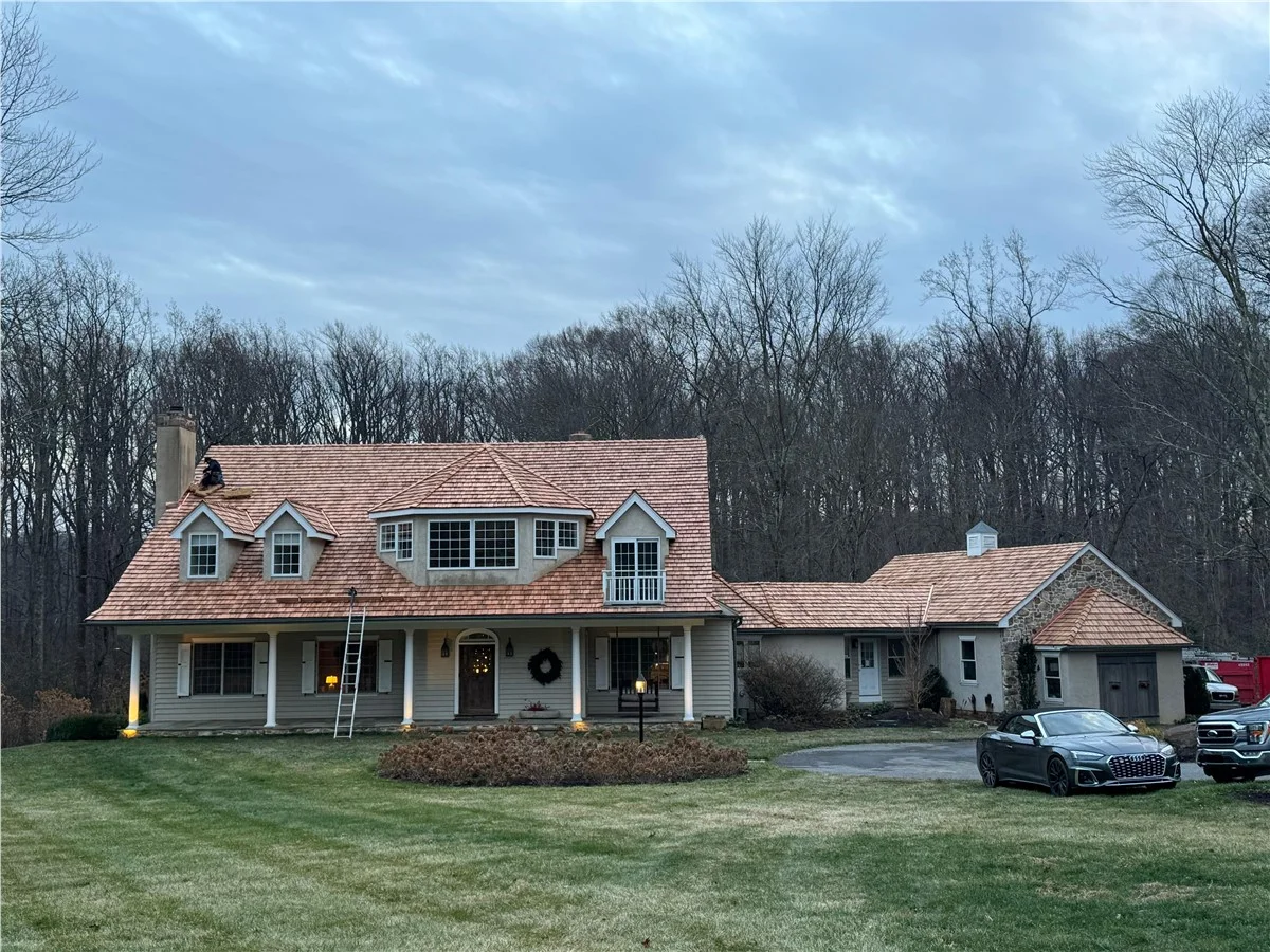 Cedar Roof Installation