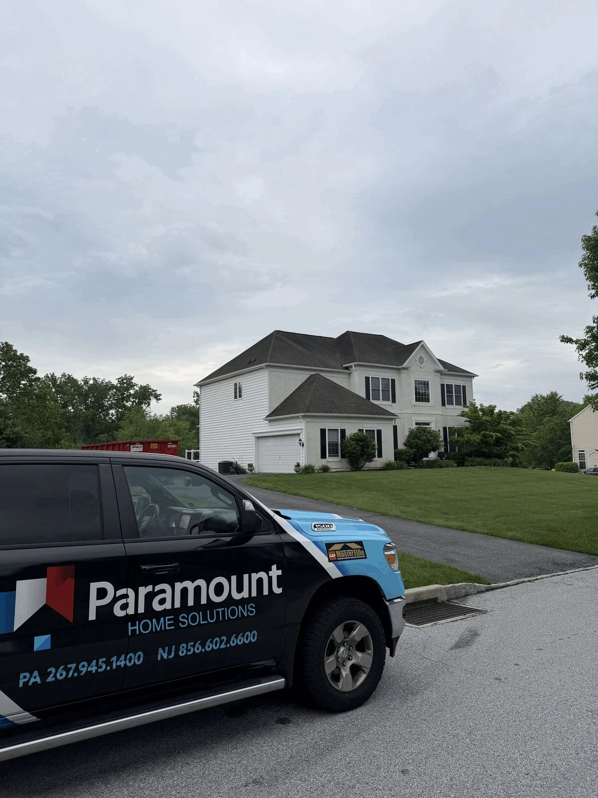 Paramount Home Solutions Replaces A Full Roof In Downingtown