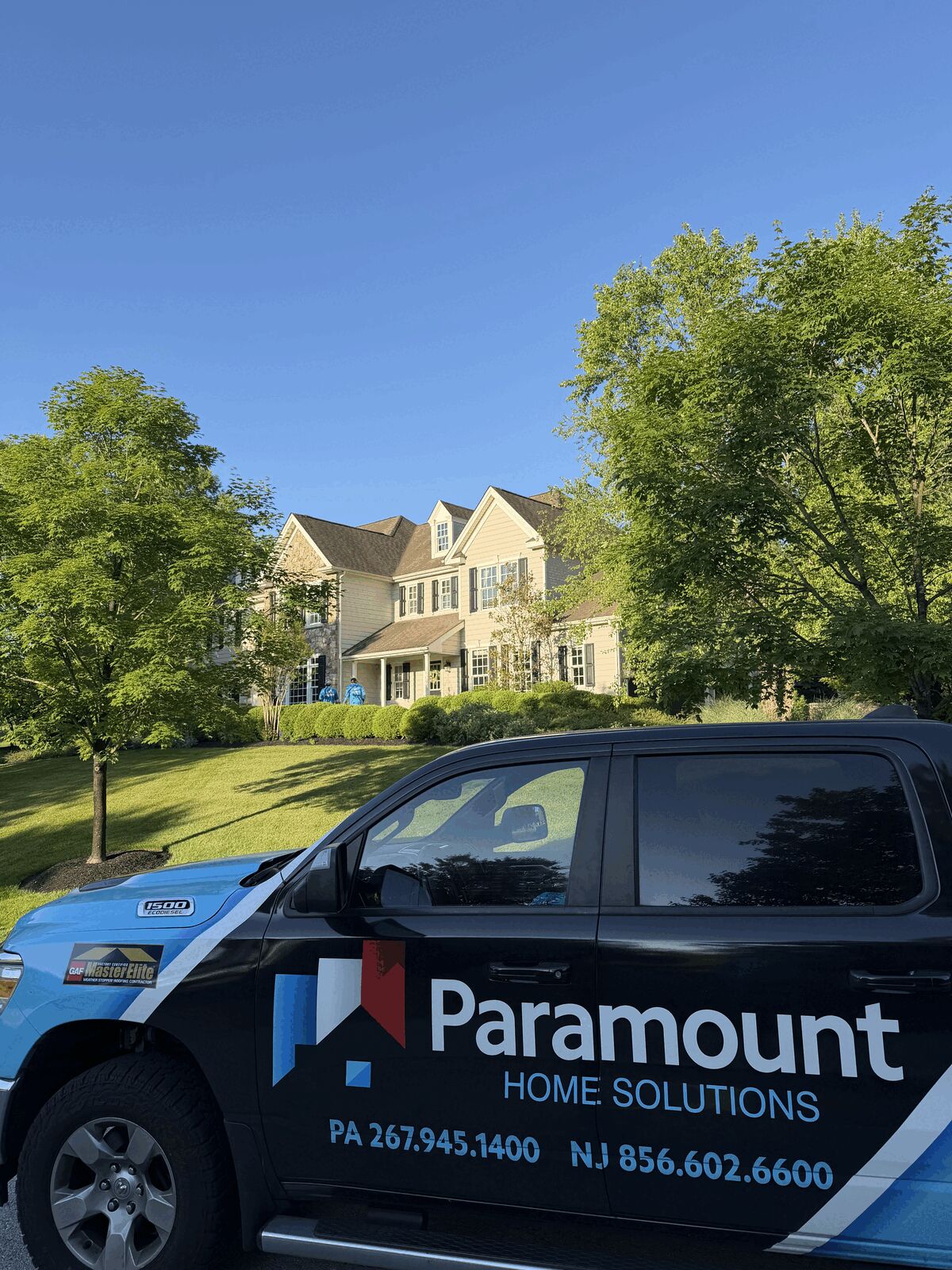 Paramount Home Solutions Replaces A Full Roof In Chester Springs