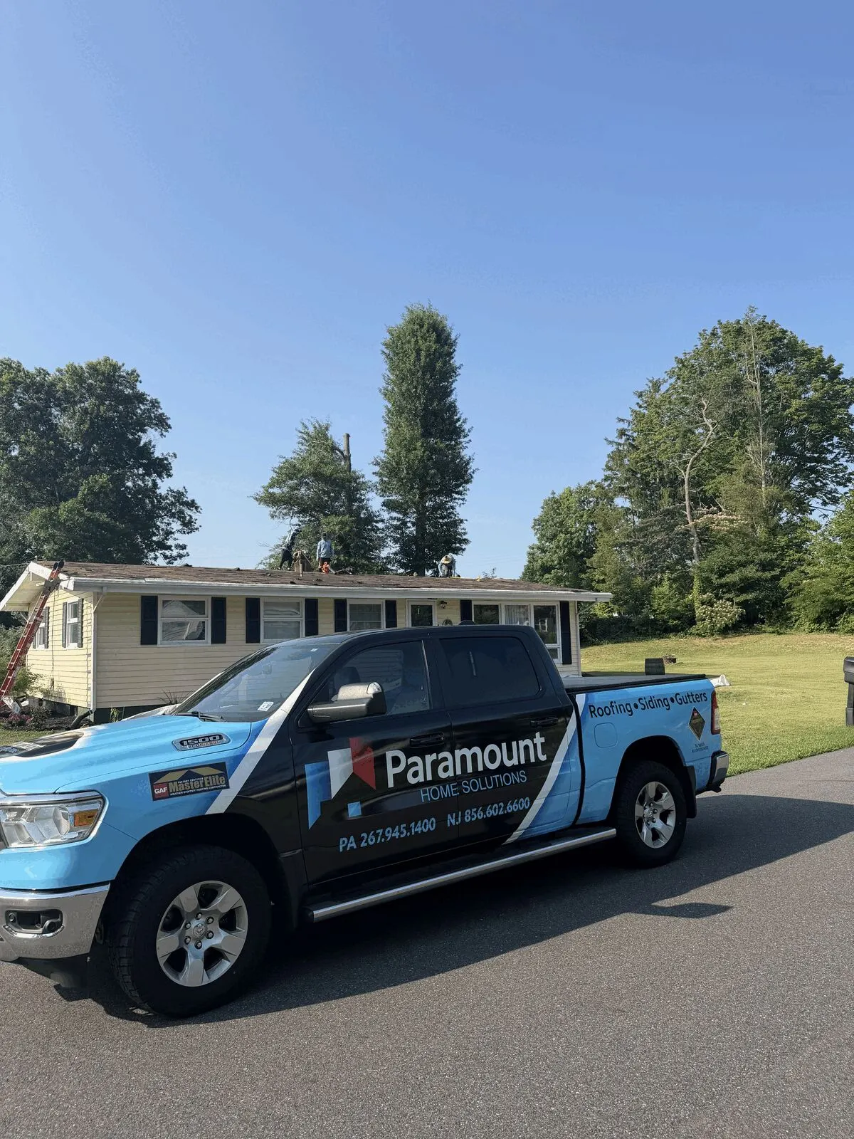 Paramount Home Solutions Replaces A Full Roof In Bridgeton, New Jersey