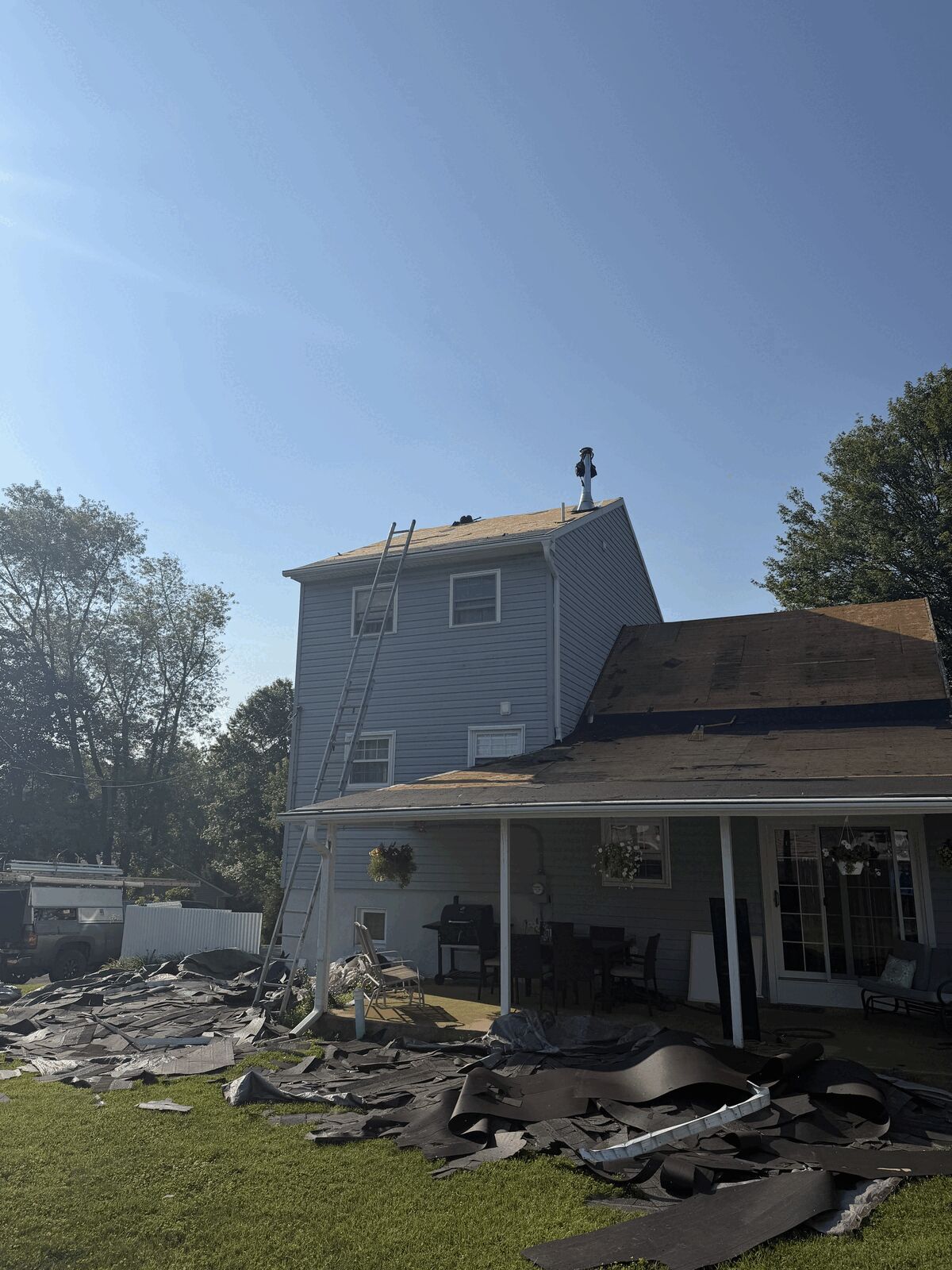 Paramount Home Solutions Replaces A Full Roof On Woodview Rd In Malvern